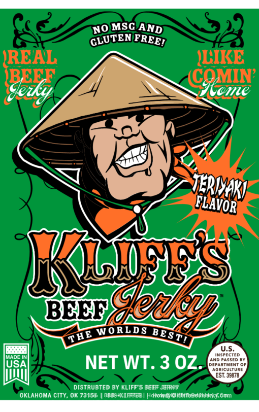 Kliff's Beef Jerky Teriyaki - Image 2